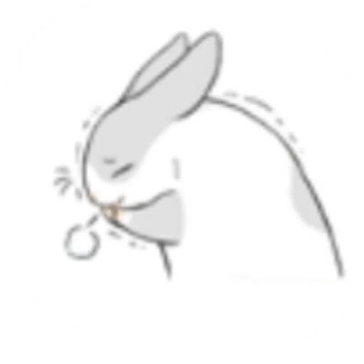 Rabbit-Yes/No/Dunno/Ok - Sticker 3