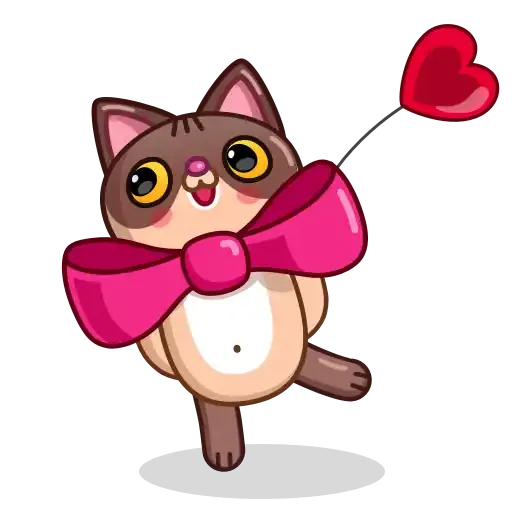 Valentine Cat - Sticker 8
