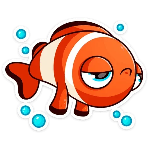Golden Fish - Sticker 7
