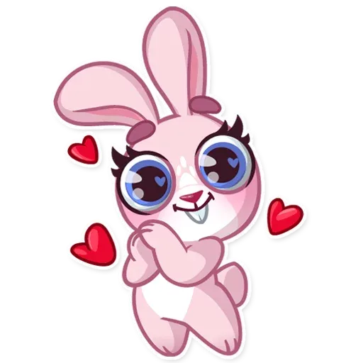 Rosy Bunny - Sticker 8