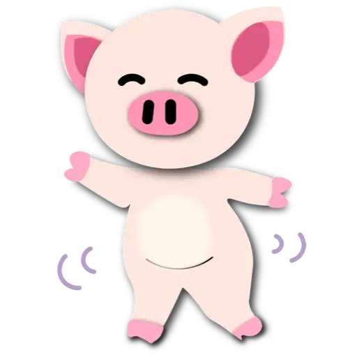 Piggie 豬- Sticker