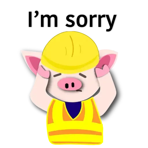 Piggie 豬 - Sticker 2