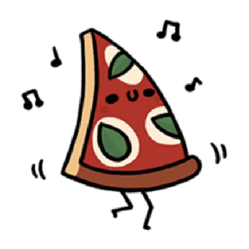 Moe Pizza and Friend Basil - Sticker 2