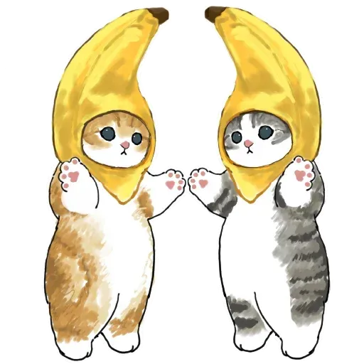 Bananacat - meong - Sticker 7