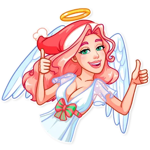 Christmas Angel - Sticker 3