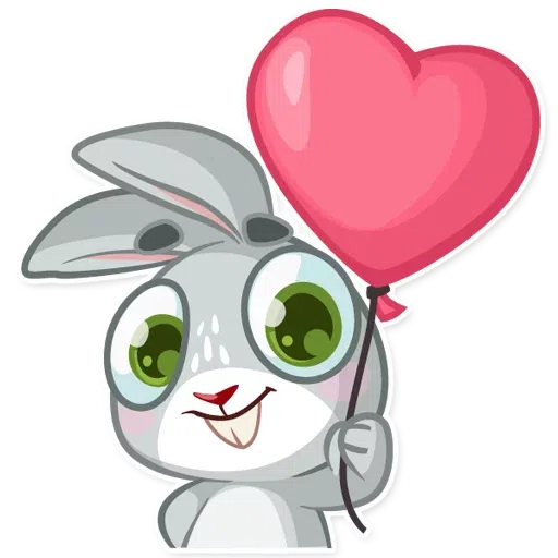 Bunny- Sticker