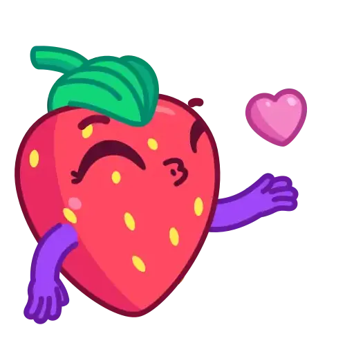 Sweety Strawberry - Sticker 2