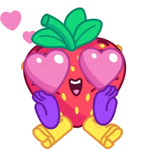 Sweety Strawberry - Sticker