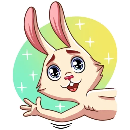 Gentle Rabbit - Sticker 5