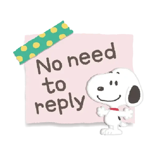 Kind Snoopy - Sticker 8