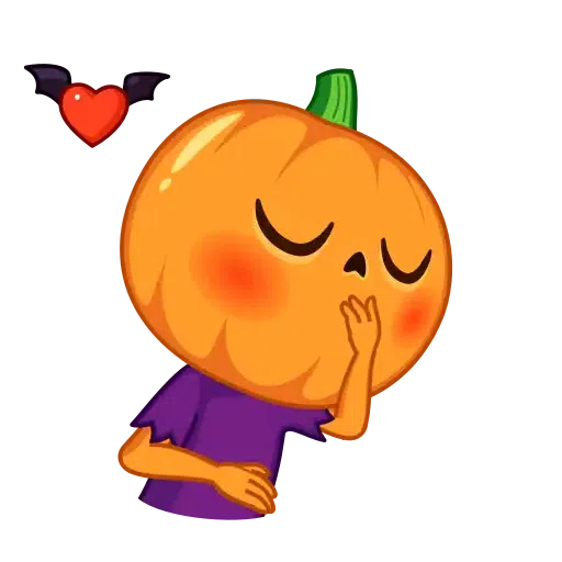 Pumpkin Man - Sticker 2