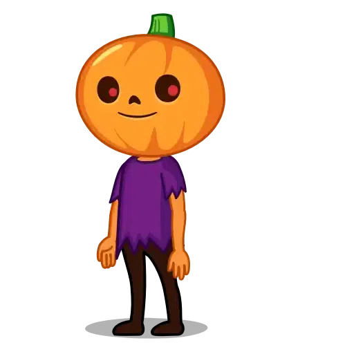 Pumpkin Man - Sticker 4