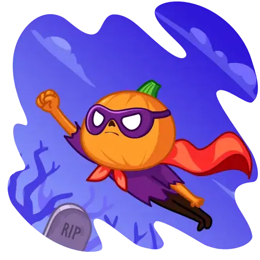 Pumpkin Man - Sticker 8