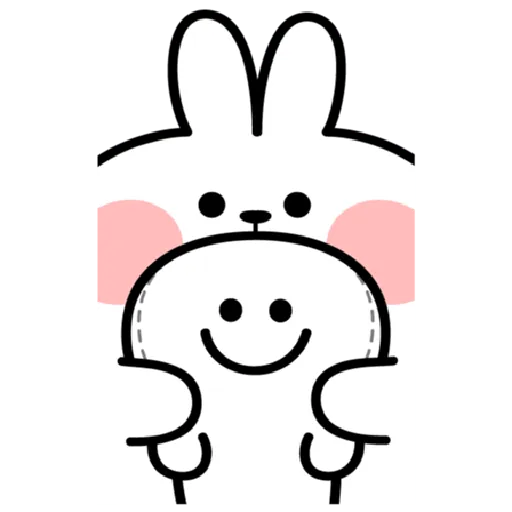 Spoiled Rabbit Close-Up 2 - Sticker