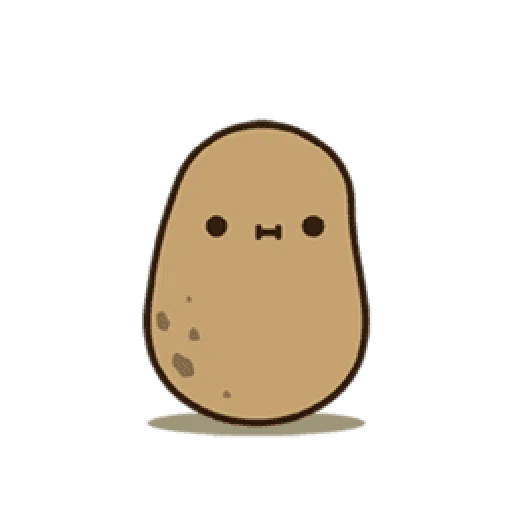 Kawaii Potato 2 - Sticker 6