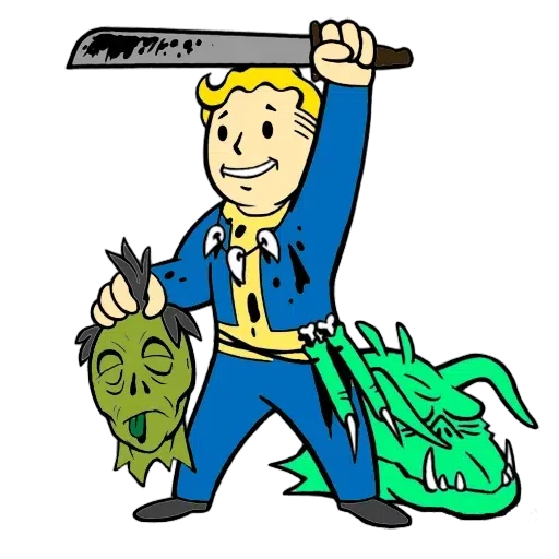 Fallout Vault Boy - Sticker 8
