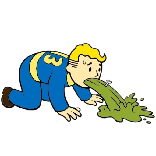 Fallout Vault Boy - Sticker 3