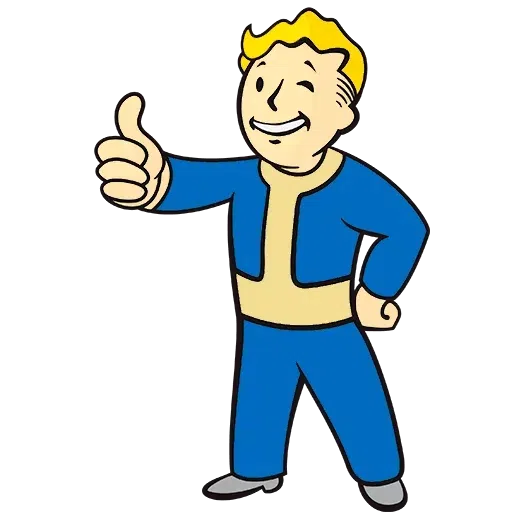 Fallout Vault Boy - Sticker 4