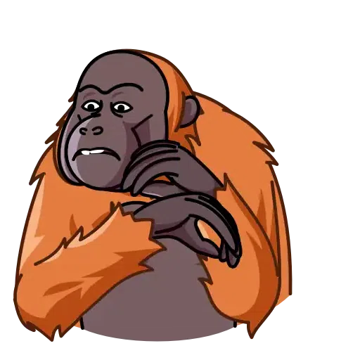 Orangoutang - Sticker 4