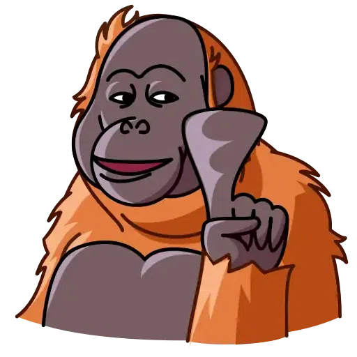 Orangoutang - Sticker 6