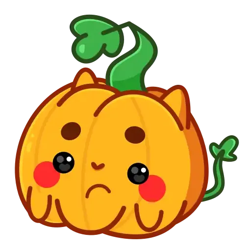 Pumpkin Anim (Тыква, @tgsticker) - Sticker 6