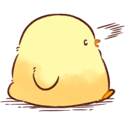 soft and cute chick 08 - Sticker 6