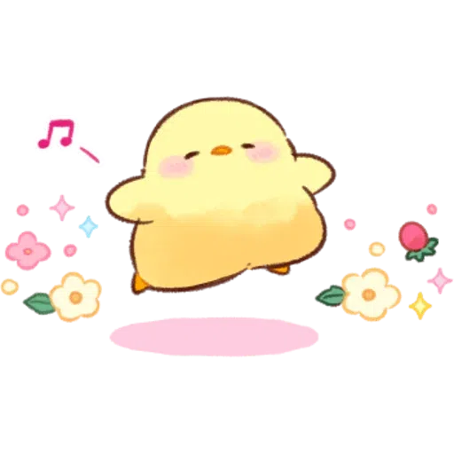 soft and cute chick 08 - Sticker 3