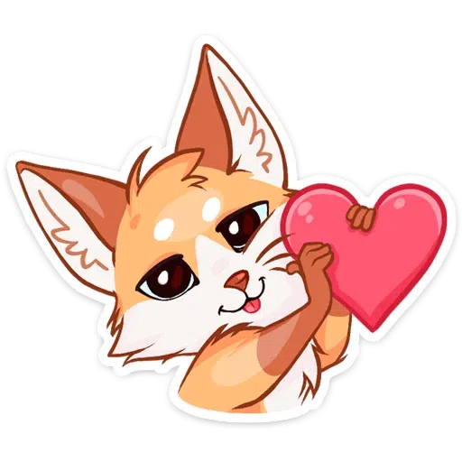 Foxy Puppy - Sticker 3