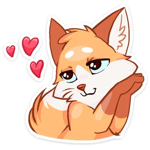 Foxy Puppy - Sticker 4